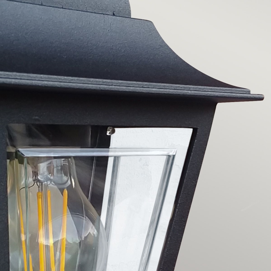 Elstead - Buitenmuurlamp DECO LANE 1xE27/60W/230V IP44 zwart