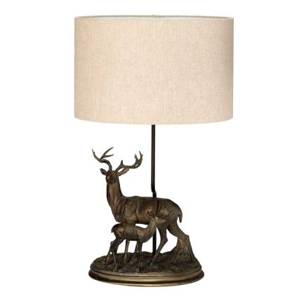 Elstead - Tafellamp AMELIA 1xE27/40W/230V brons