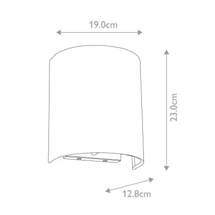 Elstead - Applique murale COOPER 1xE27/60W/230V dorée