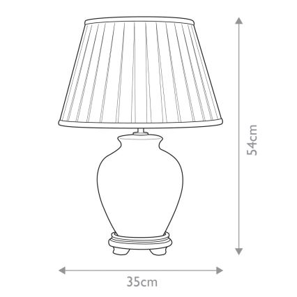 Elstead - Tafellamp LINYI 1xE27/60W/230V