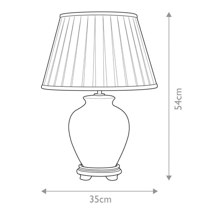 Elstead - Tafellamp LINYI 1xE27/60W/230V