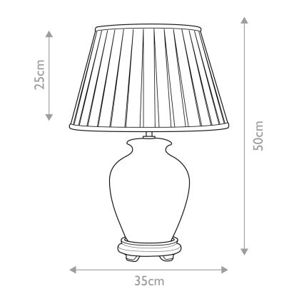 Elstead - Tafellamp SOLING 1xE27/60W/230V