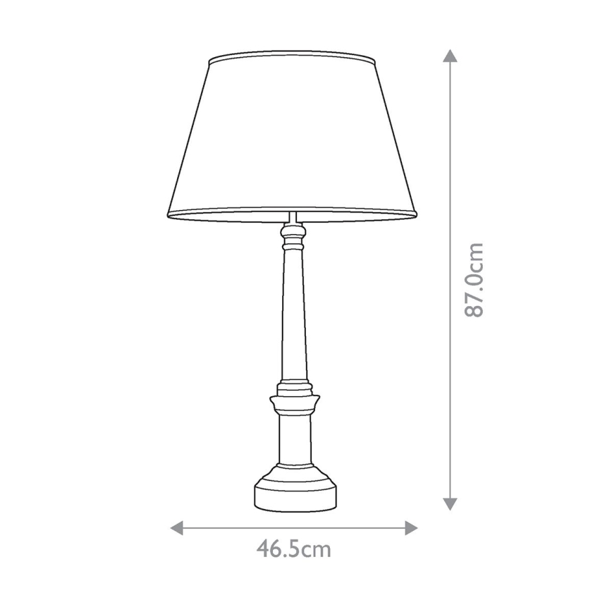 Elstead - Tafellamp STRASBOURG 1xE27/60W/230V