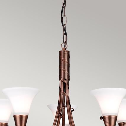 Elstead - Hanglamp aan een ketting EMILY 5xE14/40W/230V