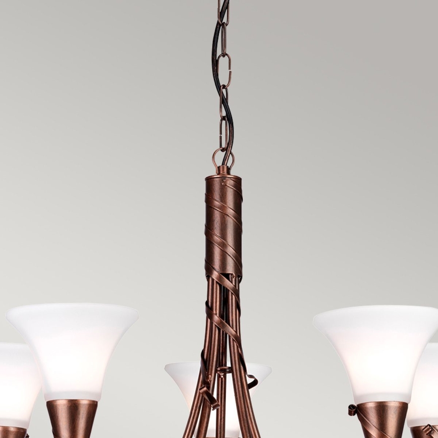 Elstead - Hanglamp aan een ketting EMILY 5xE14/40W/230V