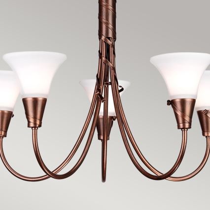 Elstead - Hanglamp aan een ketting EMILY 5xE14/40W/230V