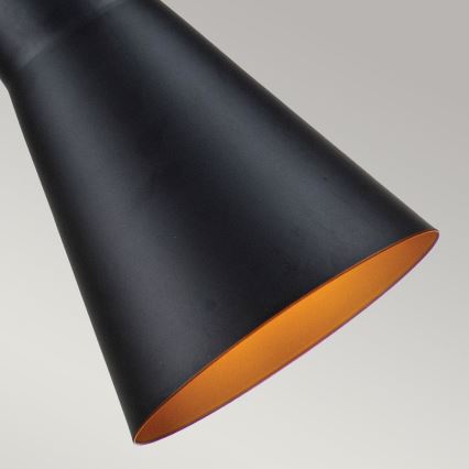Elstead - Hanglamp aan een koord ETOILE 1xE27/60W/230V diameter 17,8 cm zwart
