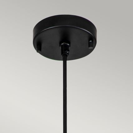 Elstead - Hanglamp aan een koord ETOILE 1xE27/60W/230V diameter 17,8 cm zwart