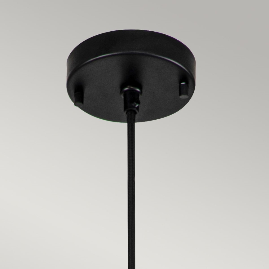 Elstead - Hanglamp aan een koord ETOILE 1xE27/60W/230V diameter 17,8 cm zwart