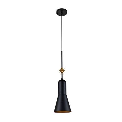 Elstead - Hanglamp aan een koord ETOILE 1xE27/60W/230V diameter 17,8 cm zwart