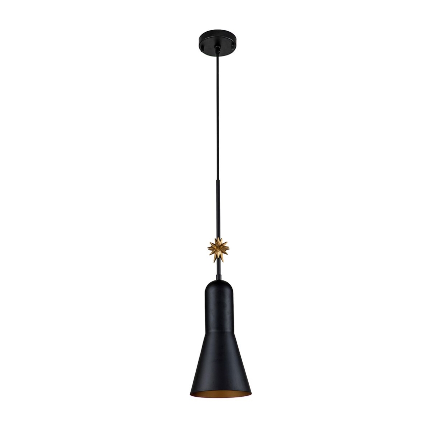 Elstead - Hanglamp aan een koord ETOILE 1xE27/60W/230V diameter 17,8 cm zwart