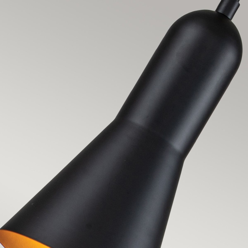 Elstead - Suspension filaire ETOILE 1xE27/60W/230V d. 13,3 cm noir