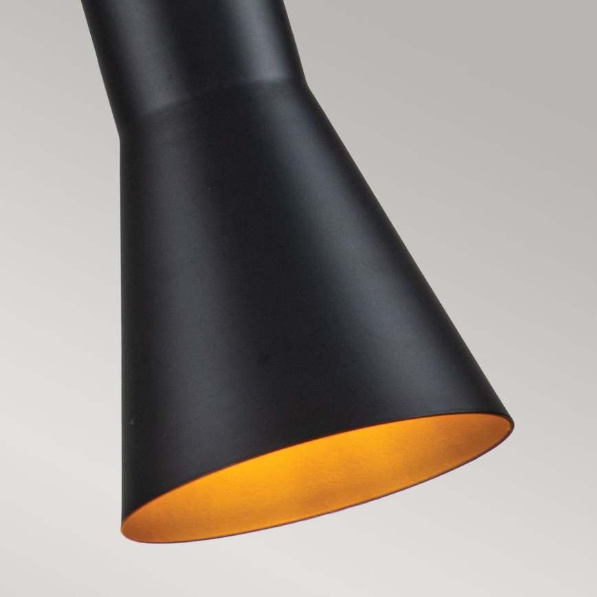 Elstead - Suspension filaire ETOILE 1xE27/60W/230V d. 13,3 cm noir