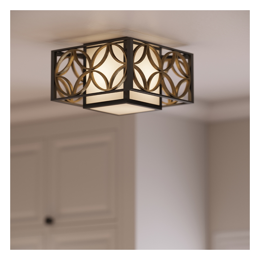 Elstead FE-REMY-F - Plafondlamp REMY 2xE27/60W/230V