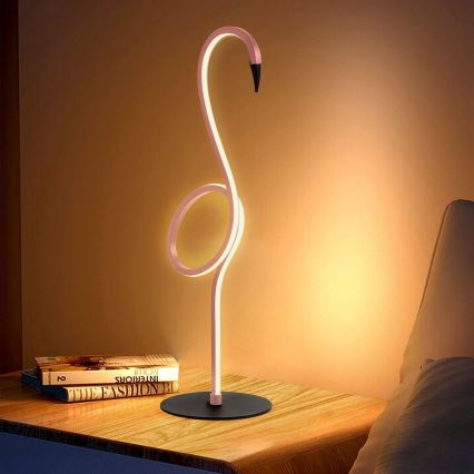 Elstead - LED Lampe de table FLAMINGO LED/6W/230V 3000K rose