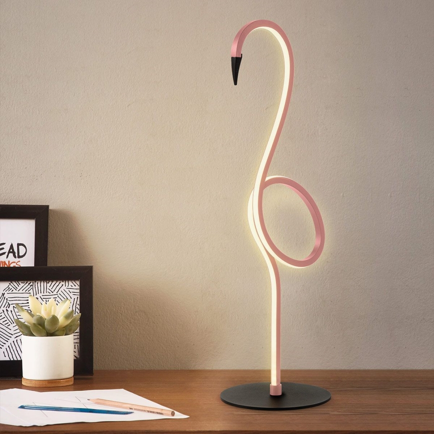 Elstead - LED Lampe de table FLAMINGO LED/6W/230V 3000K rose