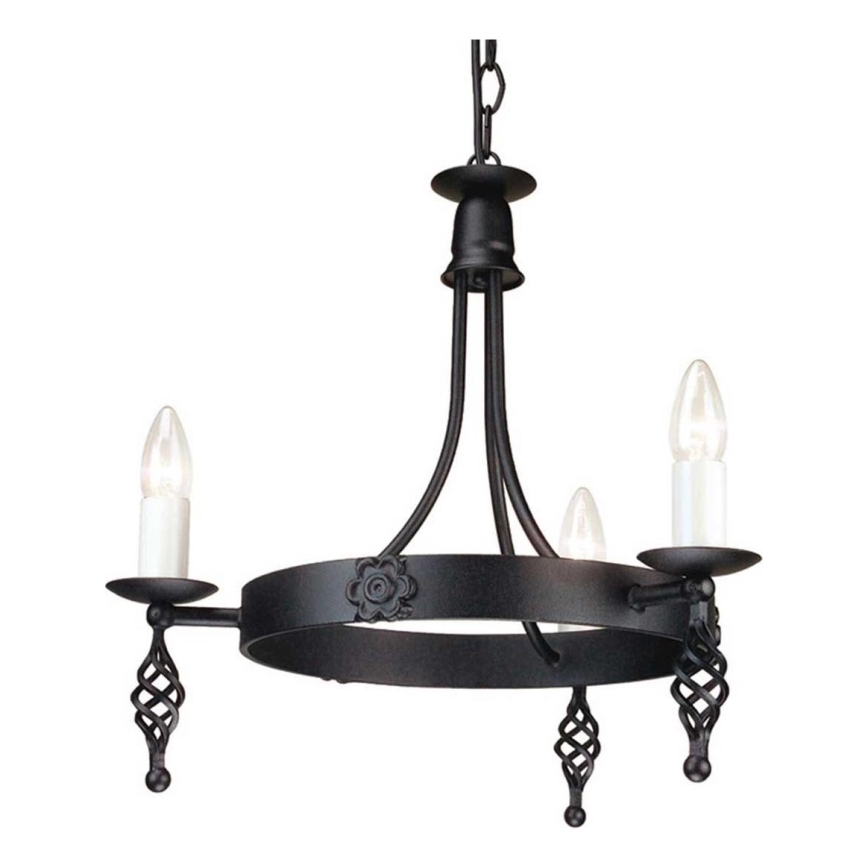 Elstead - Hanglamp aan een ketting BELFRY 3xE14/60W/230V
