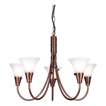 Elstead - Hanglamp aan een ketting EMILY 5xE14/40W/230V