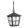 Elstead - Hanglamp aan een ketting voor buiten CANTERBURY 1xE27/100W/230V IP43 zwart