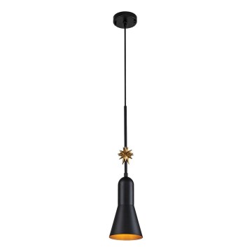 Elstead - Hanglamp aan een koord ETOILE 1xE27/60W/230V diameter 13,3 cm zwart