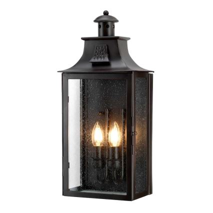 Elstead - Wandlamp voor buiten KENDAL 2xE14/60W/230V IP44
