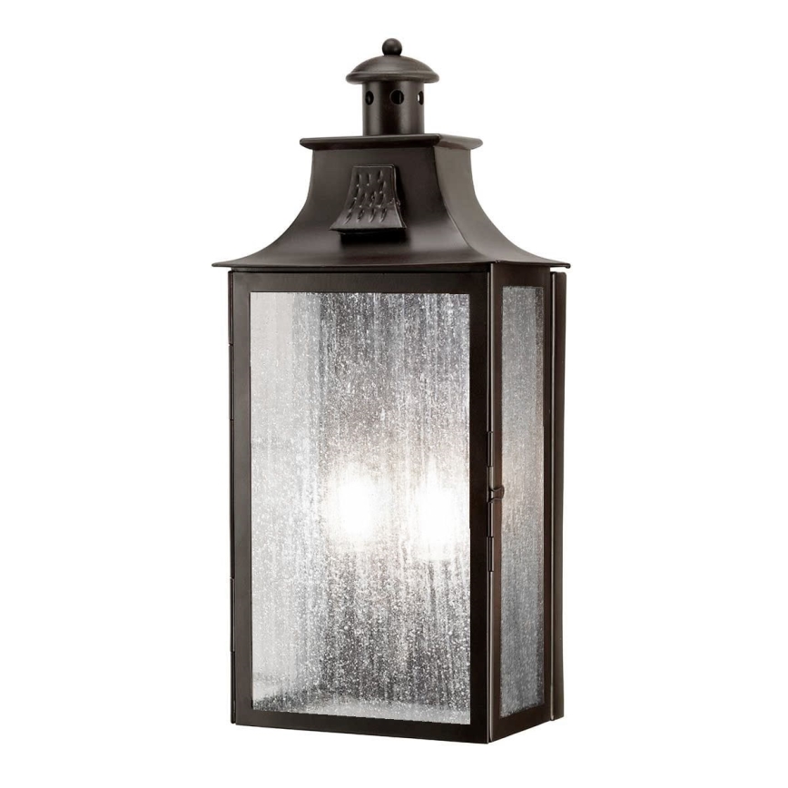 Elstead - Wandlamp voor buiten KENDAL 2xE14/60W/230V IP44
