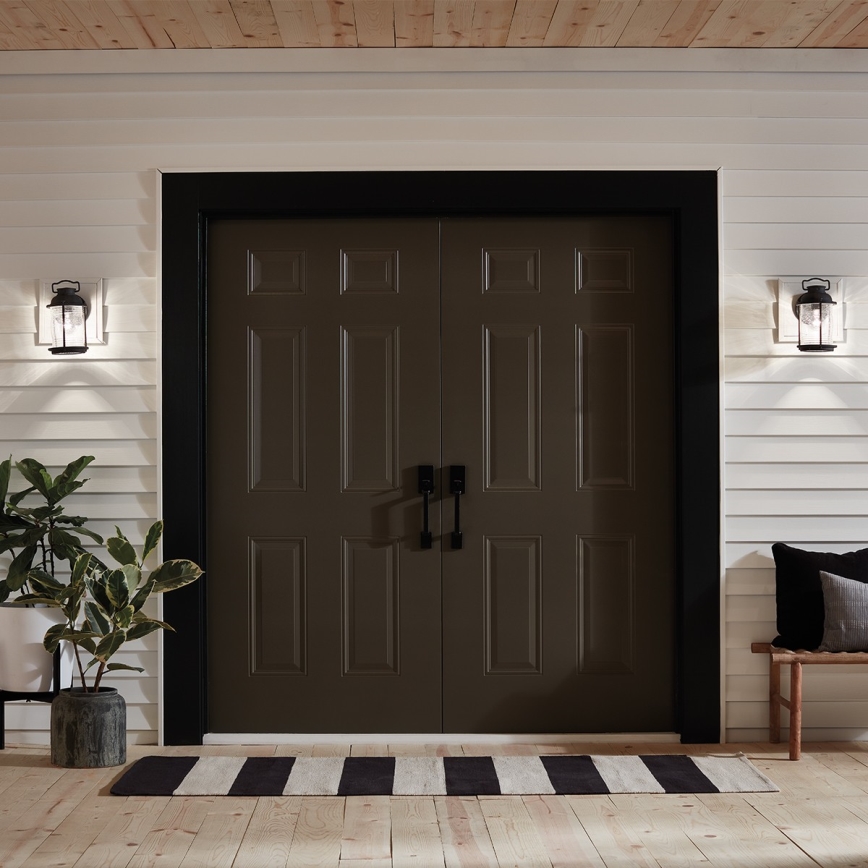 Elstead KL-ASHLANDBAY2-S - Applique murale d'extérieur ASHLAND 1xE27/60W/230V IP44