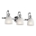 Elstead KL-CORA3-BATH - LED Badkamer wandlamp CORA 3xG9/3W/230V IP44