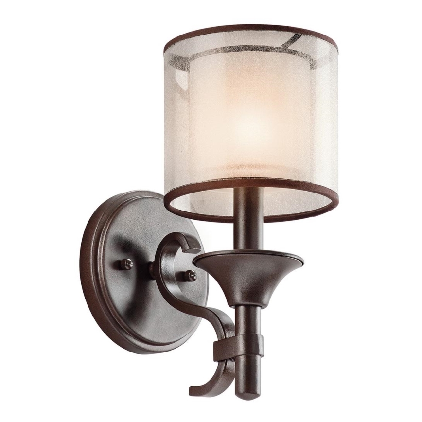 Elstead KL-LACEY1-MB - Wandlamp LACEY 1xE14/60W/230V