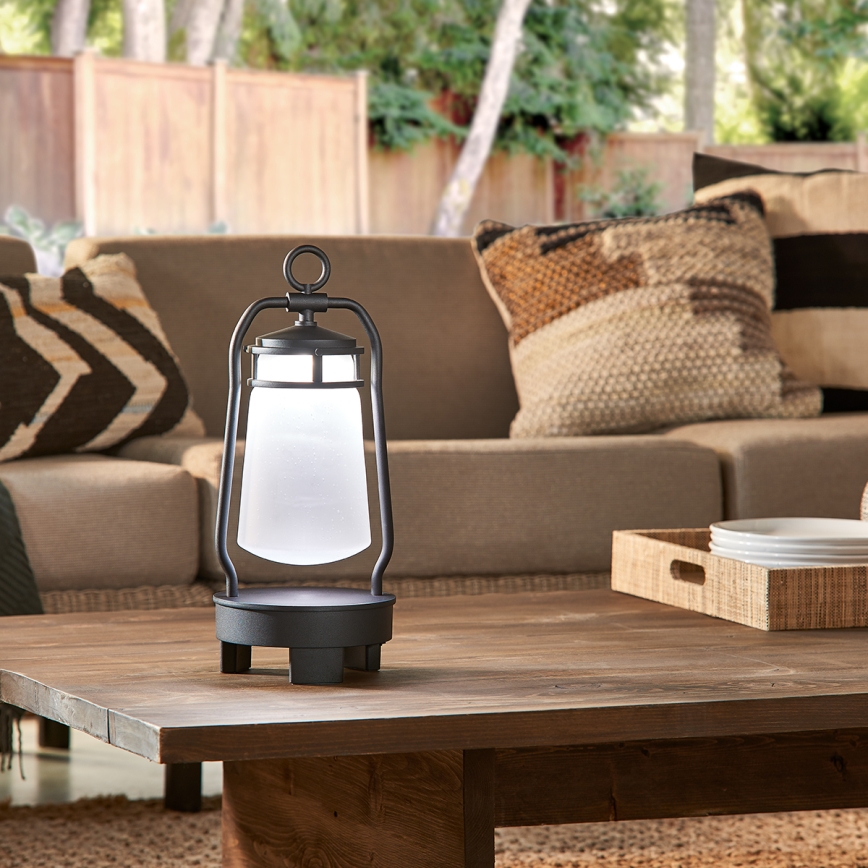 Elstead - Lampe extérieur avec haut-parleur LYNDON 3W/230V IP44 8800 mAh