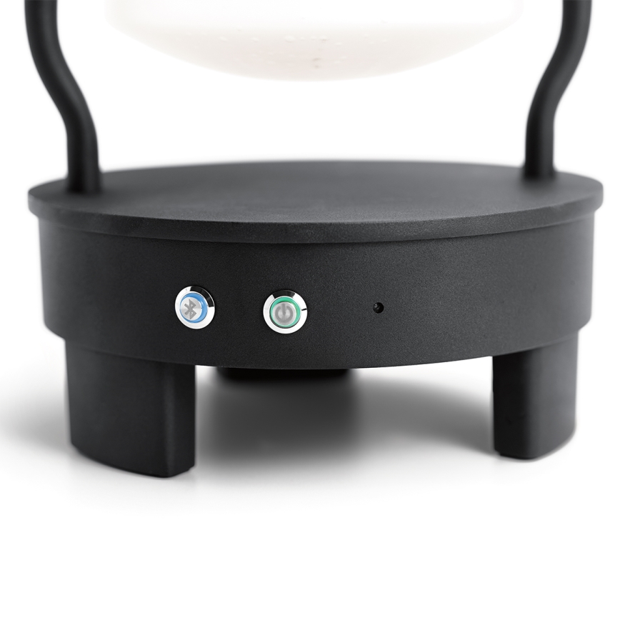 Elstead - Lampe extérieur avec haut-parleur LYNDON 3W/230V IP44 8800 mAh
