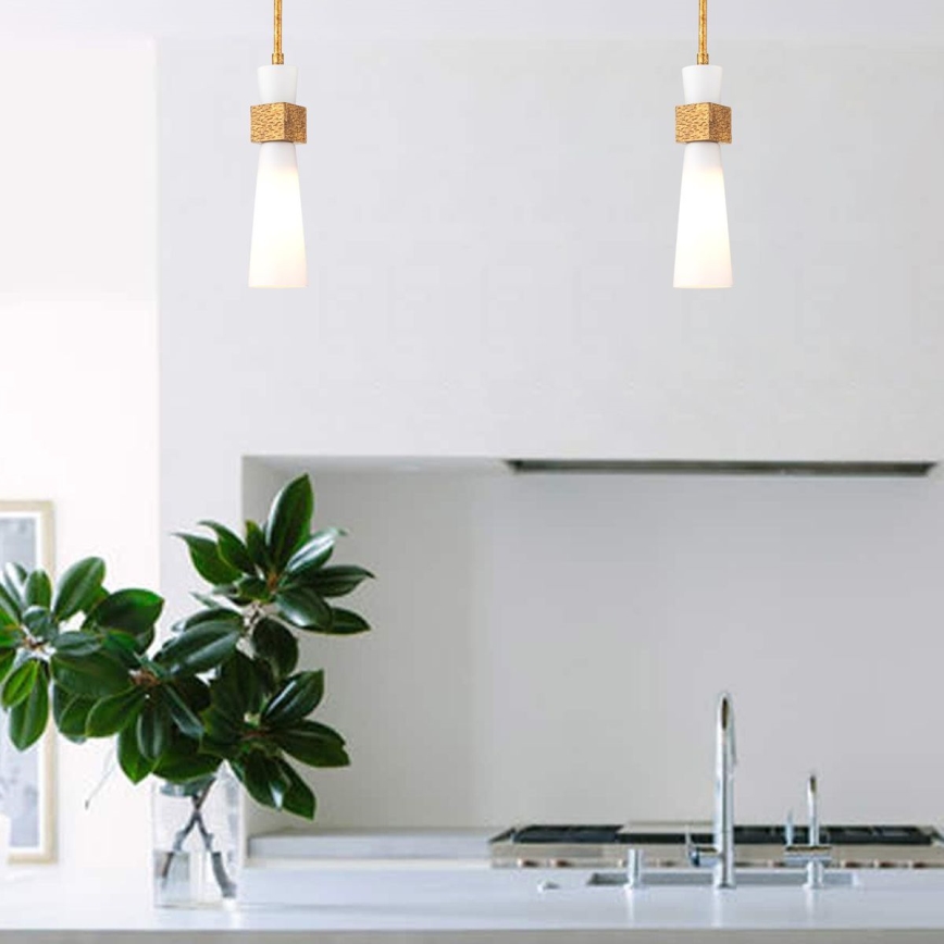 Elstead - Suspension sur tige KRISTY 1xE27/40W/230V Ø 15,2 cm cuivrée