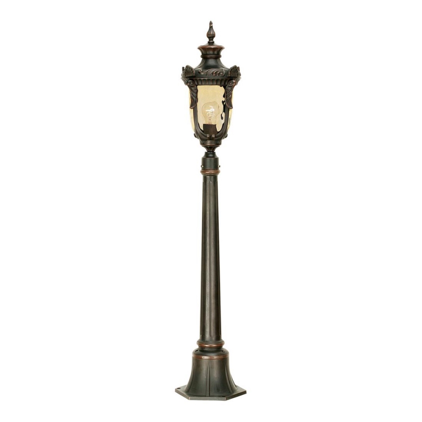 Elstead - Lampadaire extérieur PHILADELPHIA 1xE27/100W/230V IP44 noir