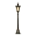 Elstead - Lampadaire extérieur PHILADELPHIA 1xE27/100W/230V IP44 noir