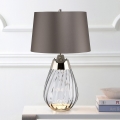 Elstead - Lampe de table LED LENA 1xE27/60W/230V + 1xGU10/7W 60,5 cm gris