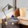 Elstead - Lampe de table PROVENCE ELEMENT 1xE27/60W/230V gris