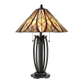 Elstead - Lampe de table Tiffany VICTORY 2xE27/60W/230V