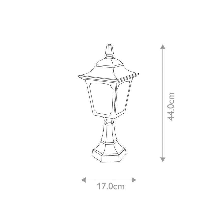Elstead - Lampe d'extérieur CHAPEL 1xE27/100W/230V IP44