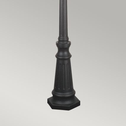 Elstead - Lampe d'extérieur NORFOLK 3xE27/100W/230V IP43 noire