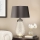 Elstead - LED Tafellamp LENA 1xE27/40W/230V + 1xGU10/7W 74 cm grijs