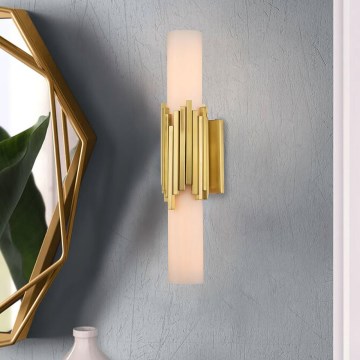 Elstead - LED-wandlamp voor badkamer MARVELE 2xG9/4W/230V IP44