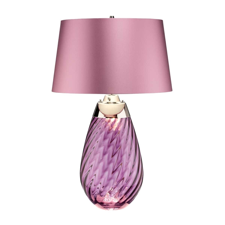 Elstead - LED Tafellamp LENA 1xE27/40W/230V + 1xGU10/7W 74 cm roze