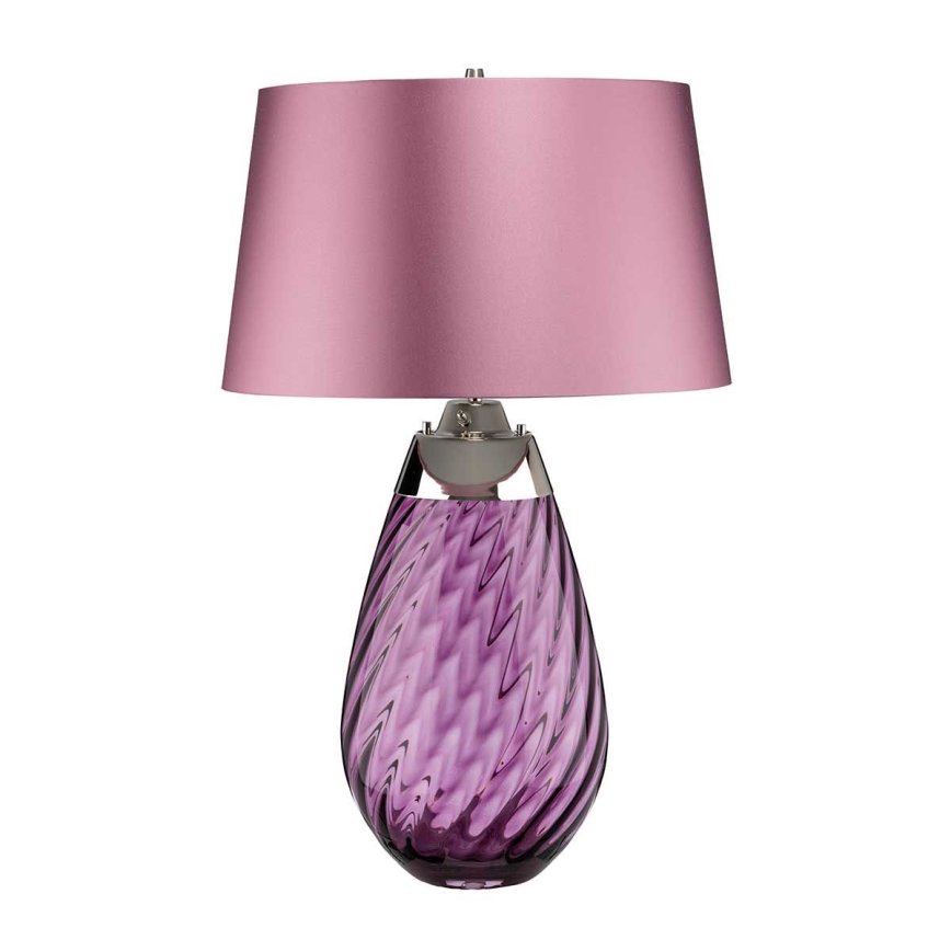Elstead - LED Tafellamp LENA 1xE27/40W/230V + 1xGU10/7W 74 cm roze