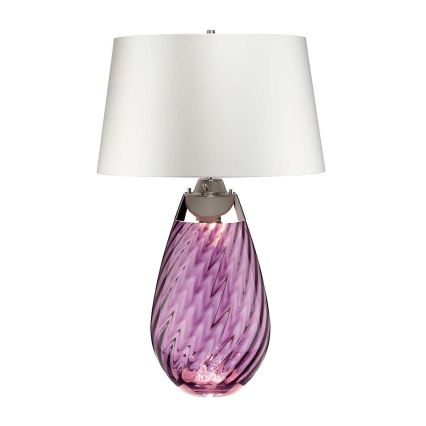 Elstead - Lampe de table LED LENA 1xE27/40W/230V + 1xGU10/7W 74 cm rose/blanc