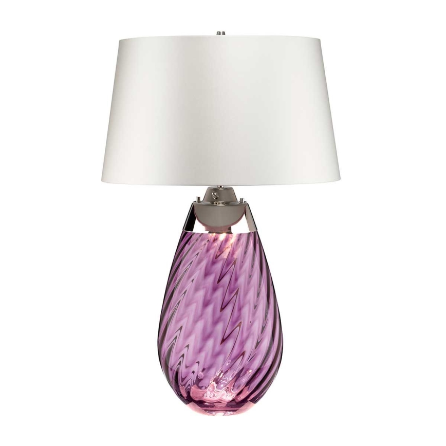 Elstead - Lampe de table LED LENA 1xE27/40W/230V + 1xGU10/7W 74 cm rose/blanc