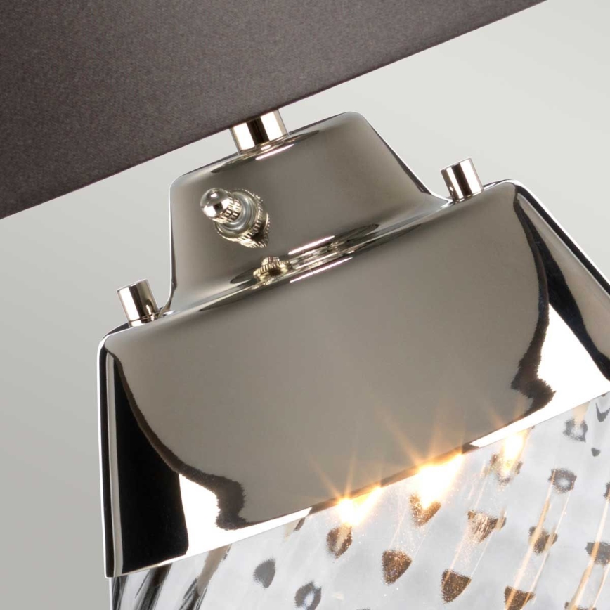 Elstead - Lampe de table LED LENA 1xE27/40W/230V + 1xGU10/7W 74 cm gris