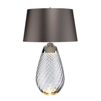 Elstead - LED Tafellamp LENA 1xE27/40W/230V + 1xGU10/7W 74 cm grijs