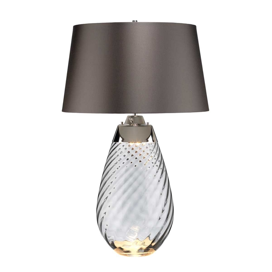 Elstead - LED Tafellamp LENA 1xE27/40W/230V + 1xGU10/7W 74 cm grijs