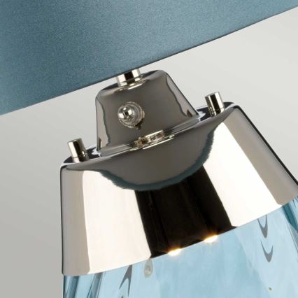 Elstead - Lampe de table LED LENA 1xE27/60W/230V + 1xGU10/7W 60,5 cm bleu
