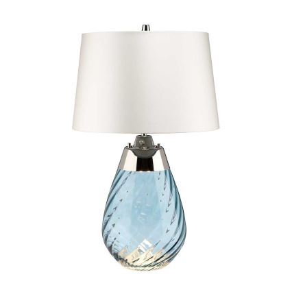 Elstead - Lampe de table LED LENA 1xE27/60W/230V + 1xGU10/7W 60,5cm bleu/blanc